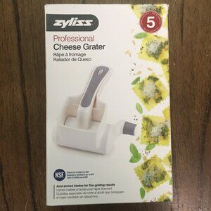 NEW Zyliss Professional Cheese Grater - Open Box
